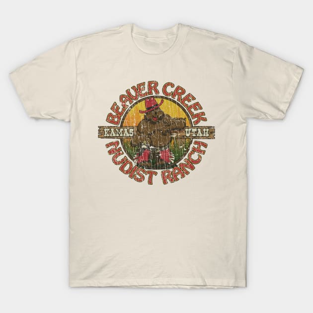 Beaver Creek Nudist Ranch 1983 T-Shirt by JCD666